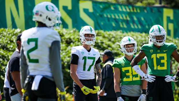 Kyler Kasper Oregon Fall Camp